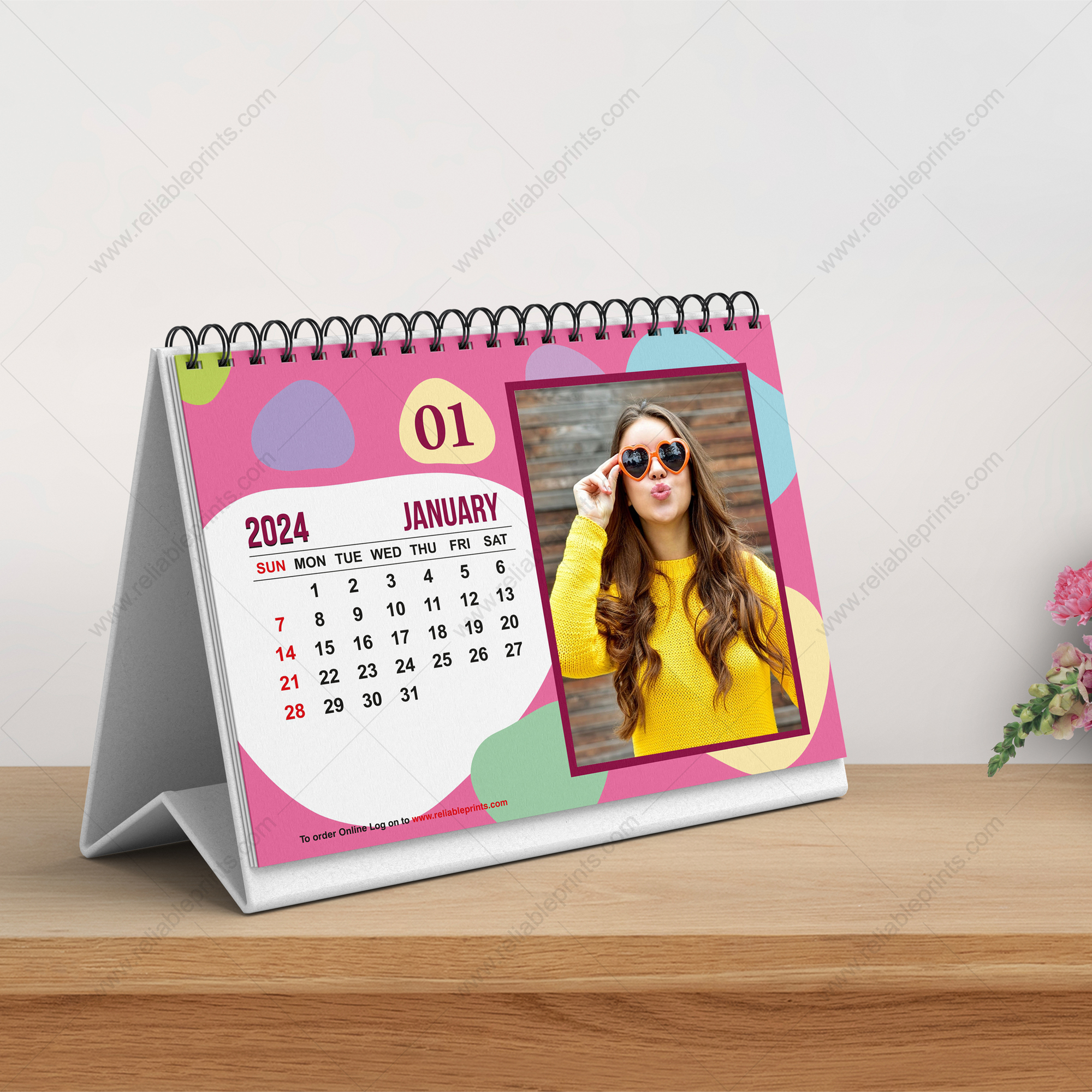 Desk Calendar (Landscape) Desk Calendar (Landscape)