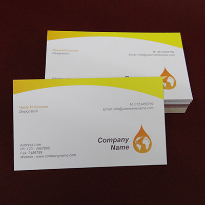 Textured Business Cards (Both Side Printing)