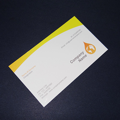 Textured Business Cards (Single side Printing)