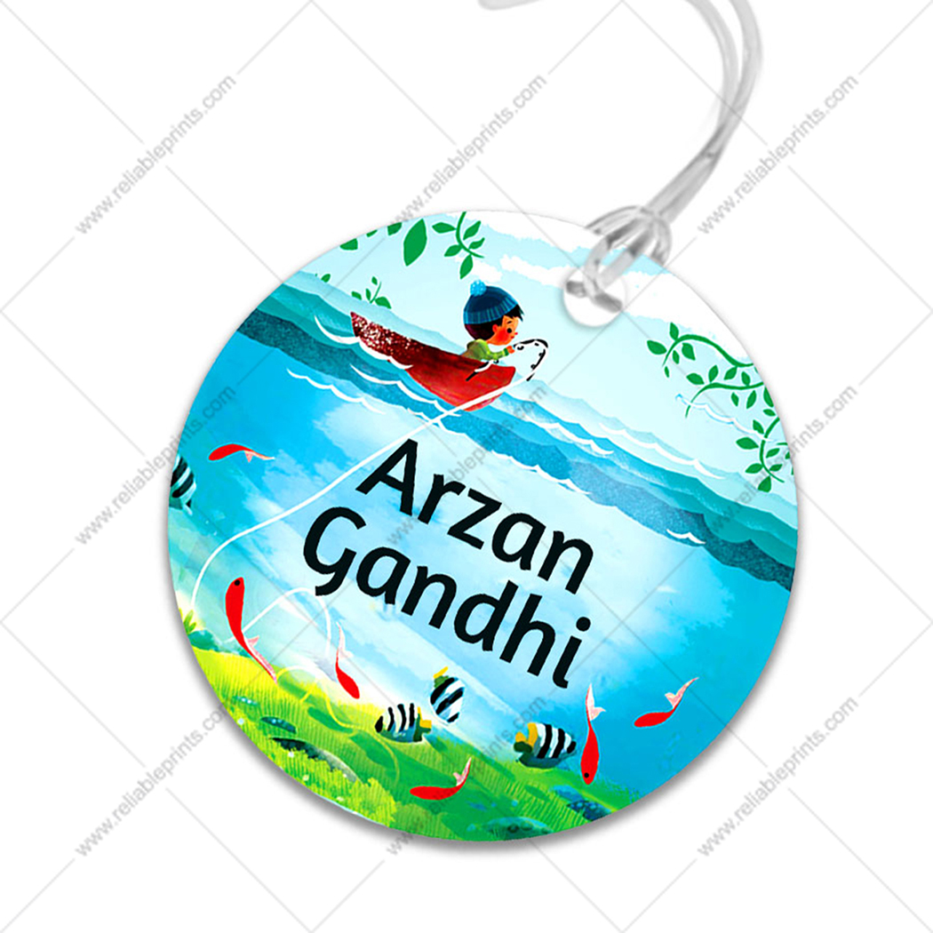 Round Luggage Tags (Set of 4) Round Luggage Tags (Set of 4)