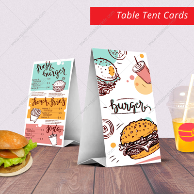 Table Tent Cards