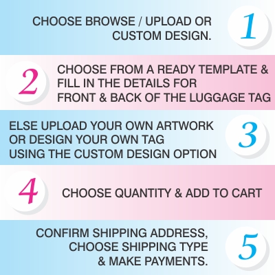 custom luggage tags online